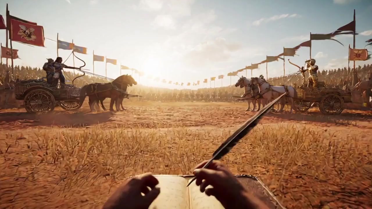 The Chariot Duel – Arjuna vs. Karna Under the Blazing Sun