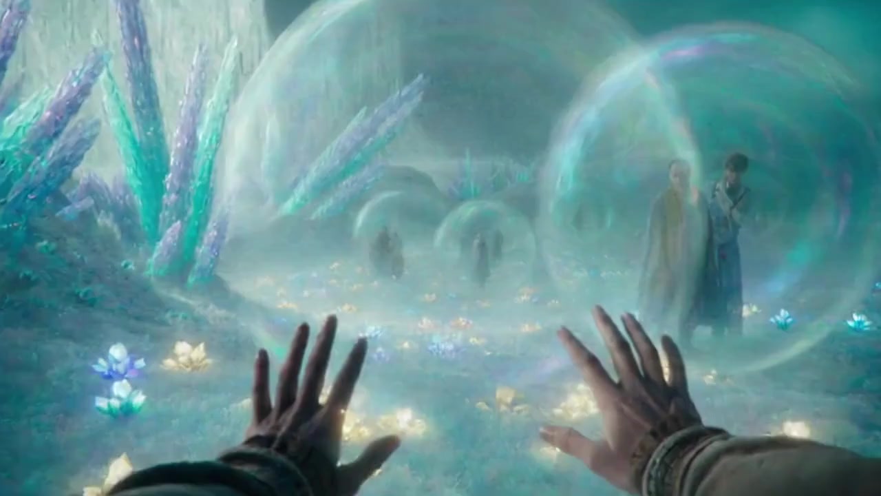 all people are trapped in giant bubbles