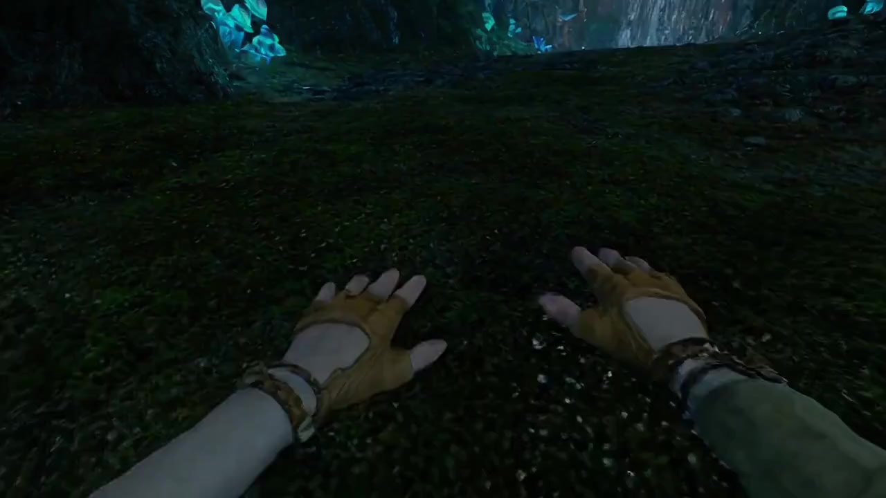 Exploring a magical cave