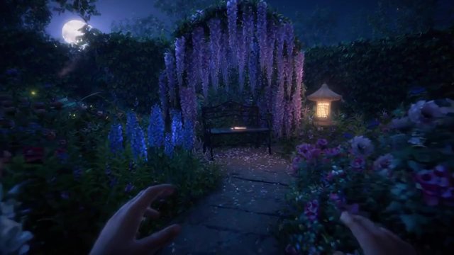 Whispers of Love in the Moonlit Garden