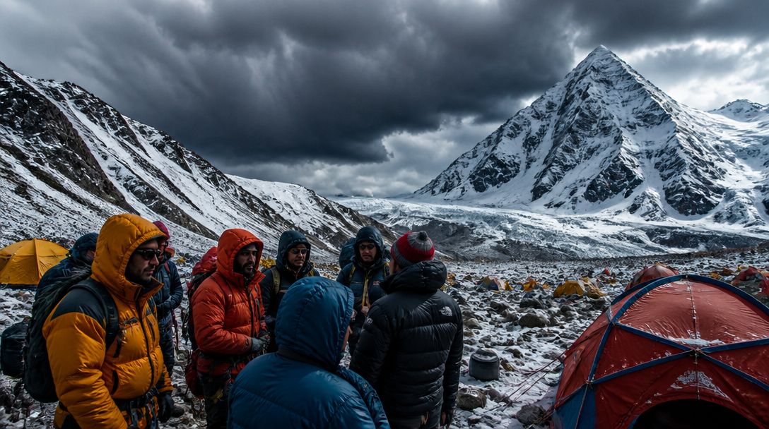 Climbing K2
